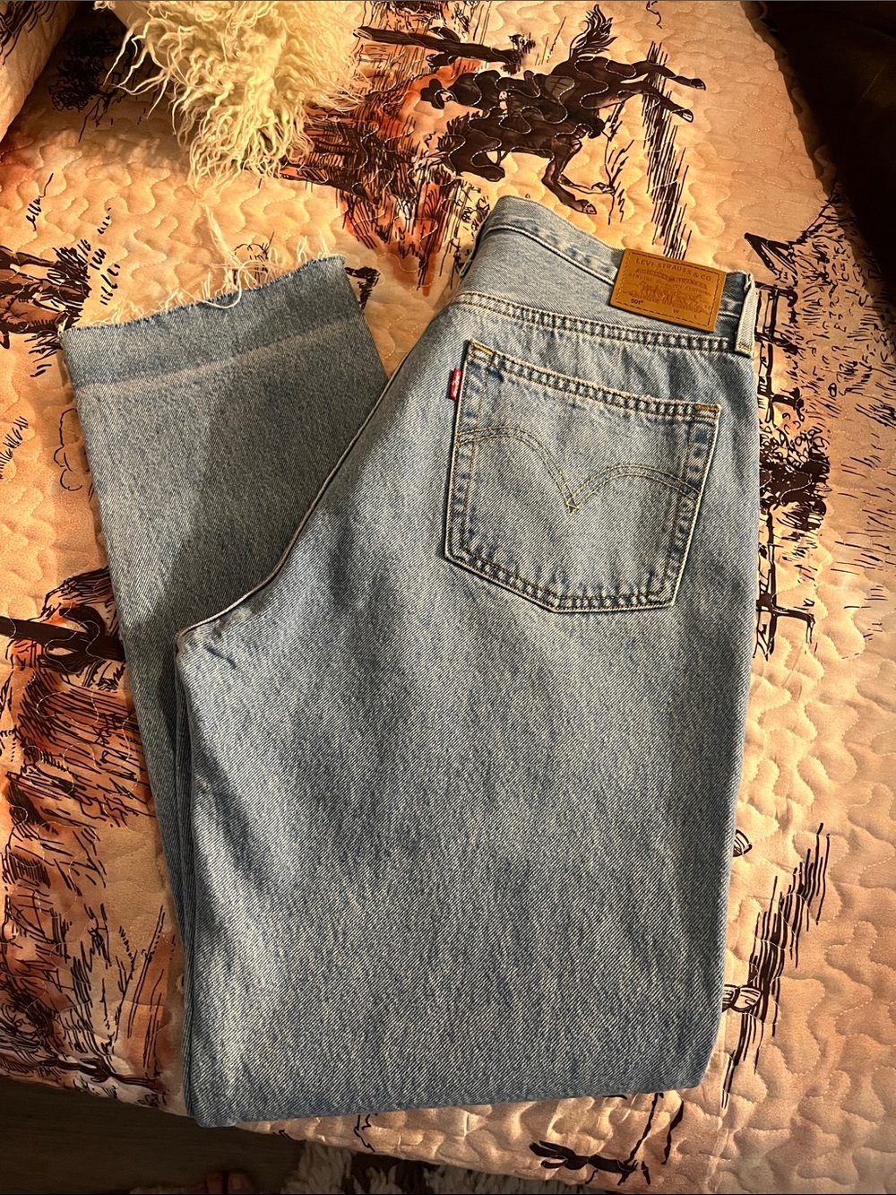 Levi’s 501 buttonfly straight leg